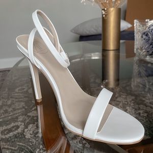 Missguided White Heels